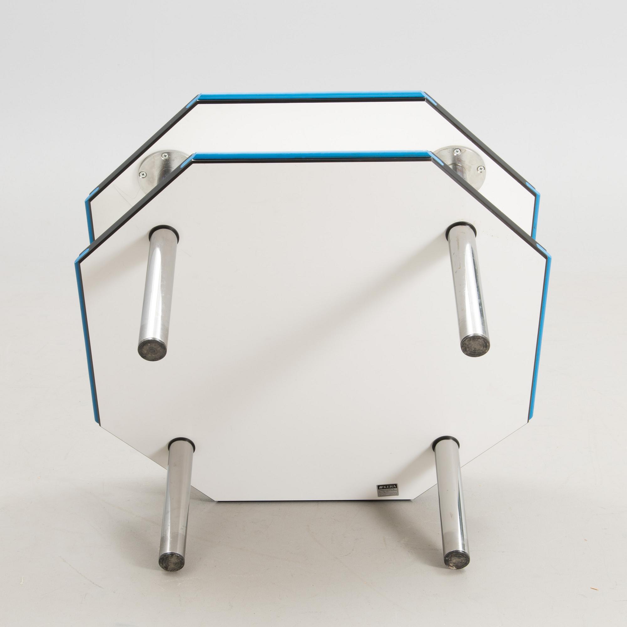 A 1980s coffee table 'Visual' for Avarte.