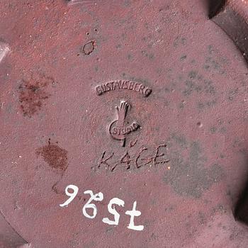 Wilhelm Kåge, a Farsta stoneware urn, Gustavsberg Studio 1958.