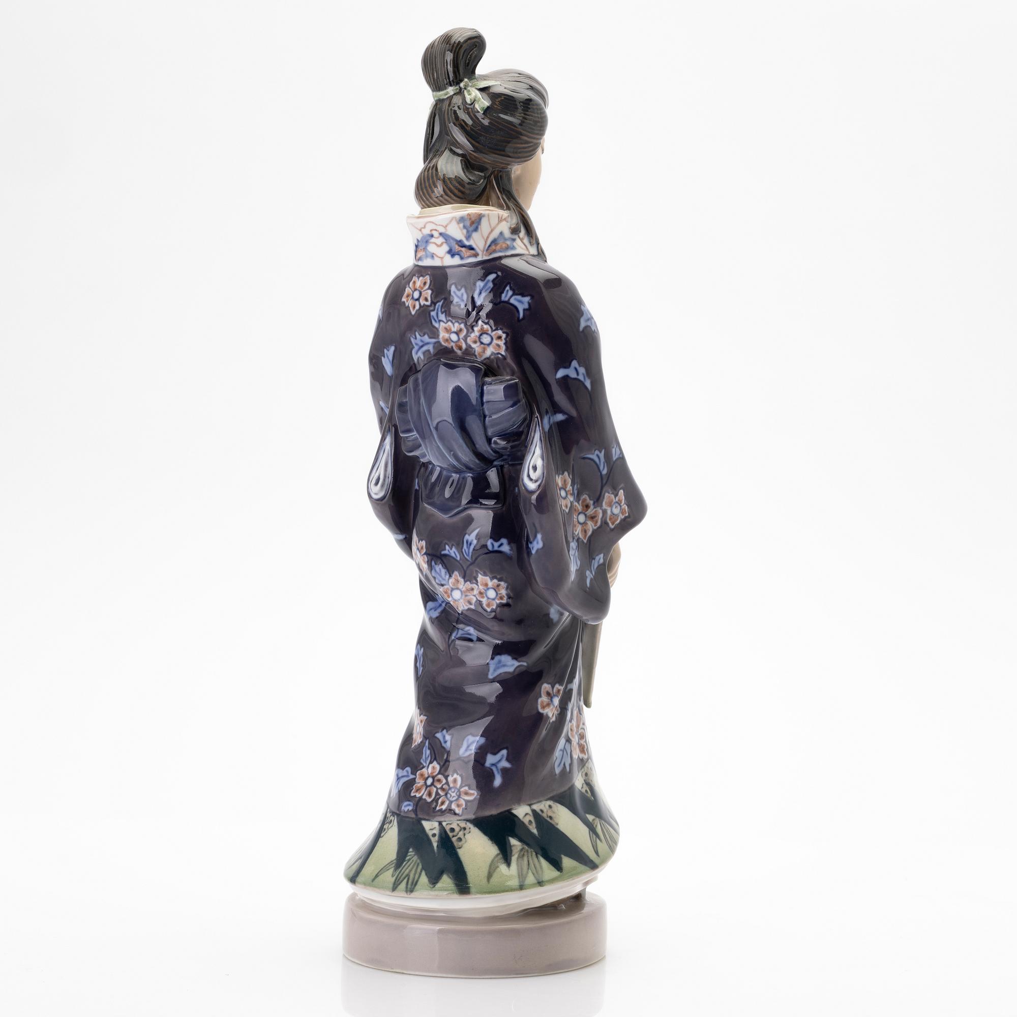 Jens Peter Dahl-Jensen, figurin, 1159, Geisha, Dahl-Jensen, Danmark.