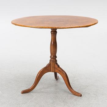 A folding table, Mälardalen, first half of the 19th century.