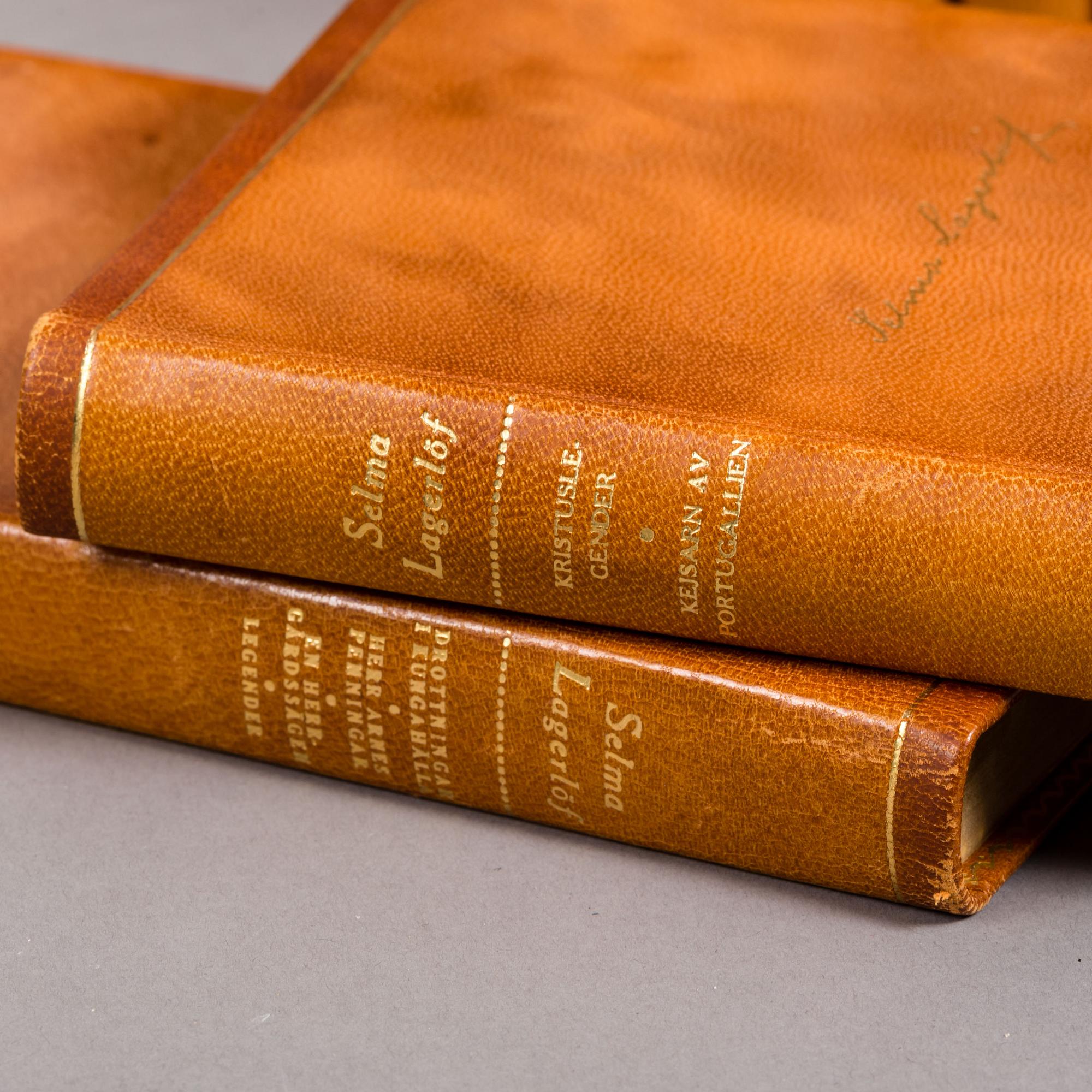 SELMA LAGERLÖFS Samlade Verk, 12 volymer, Bonniers 1950.