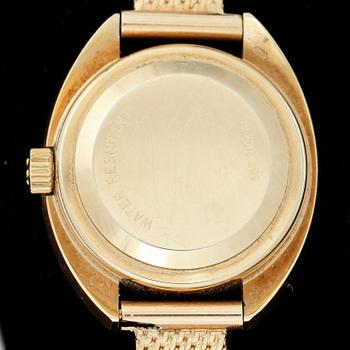 ARMBANDSUR, Eterna Matic, 18k guld.