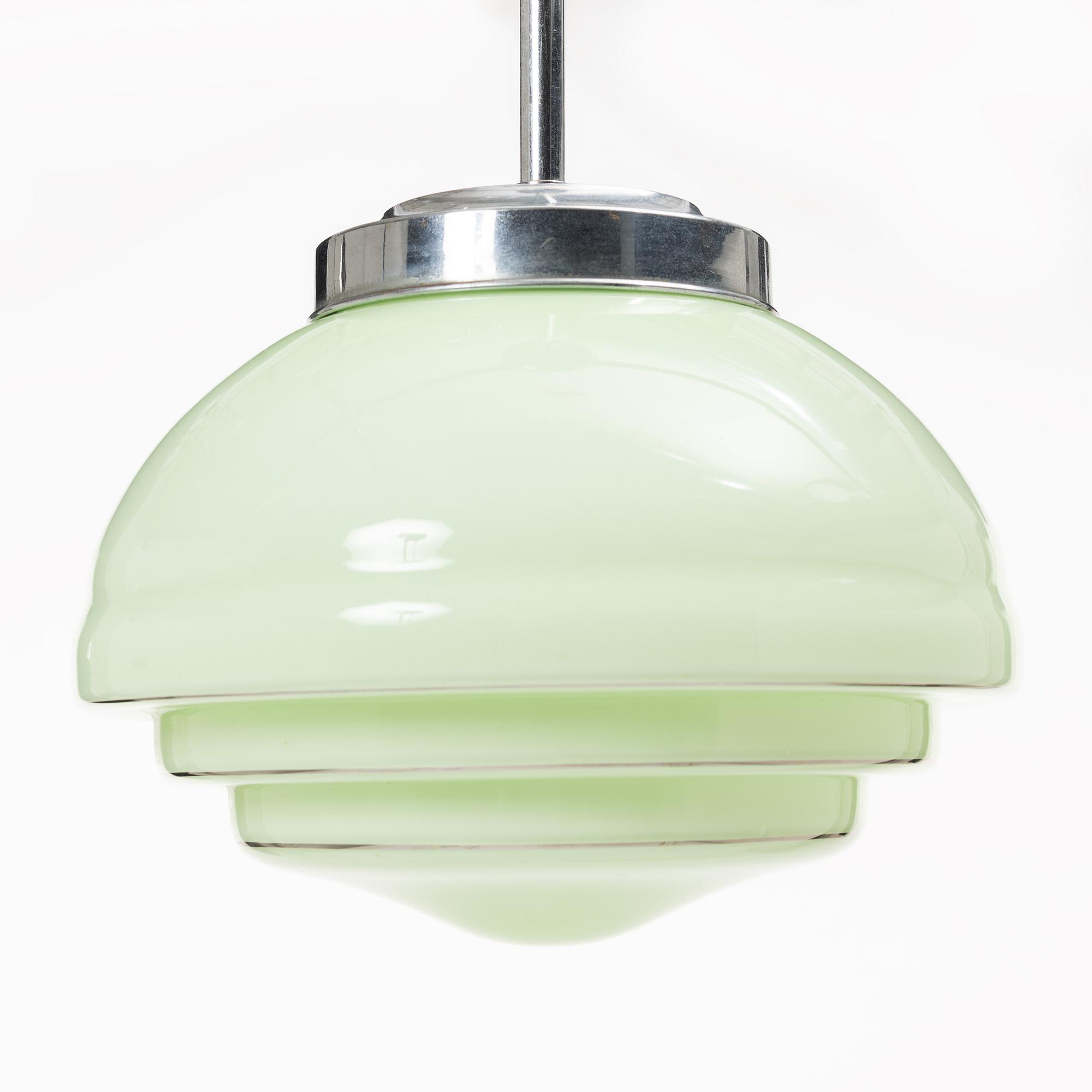 A 1930's ceiling lamp.