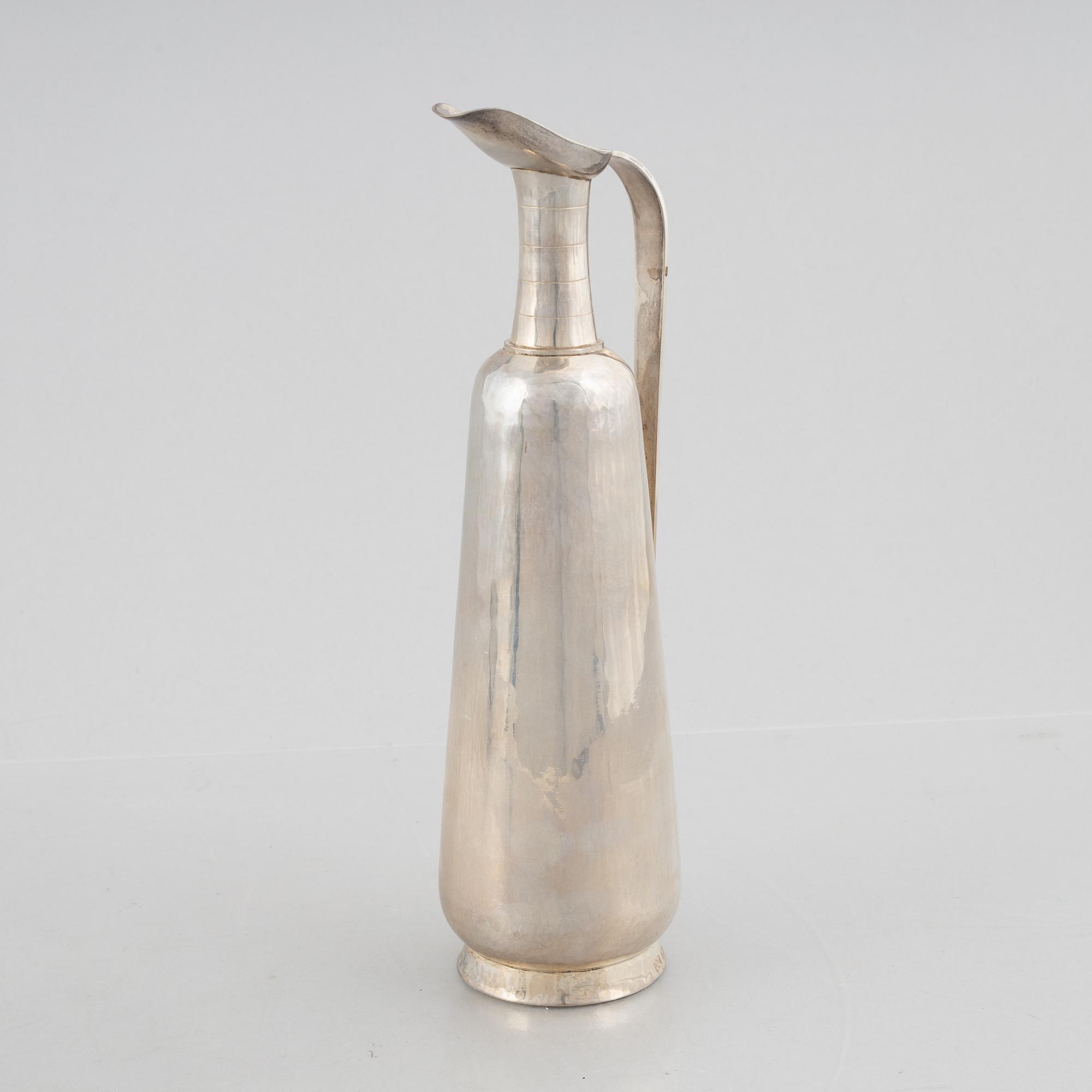 Tore Kullander, kanna, silver, Borås 1952.