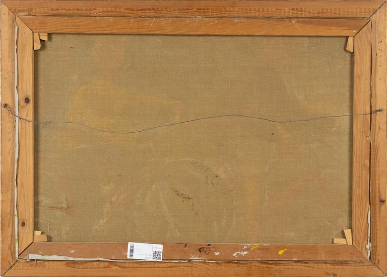 Bertil Wahlberg, oil on canvas, signed.