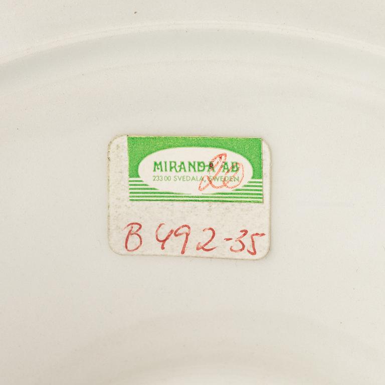 A pair of table lamps, Miranda, Sweden, later part of the 20th Century.