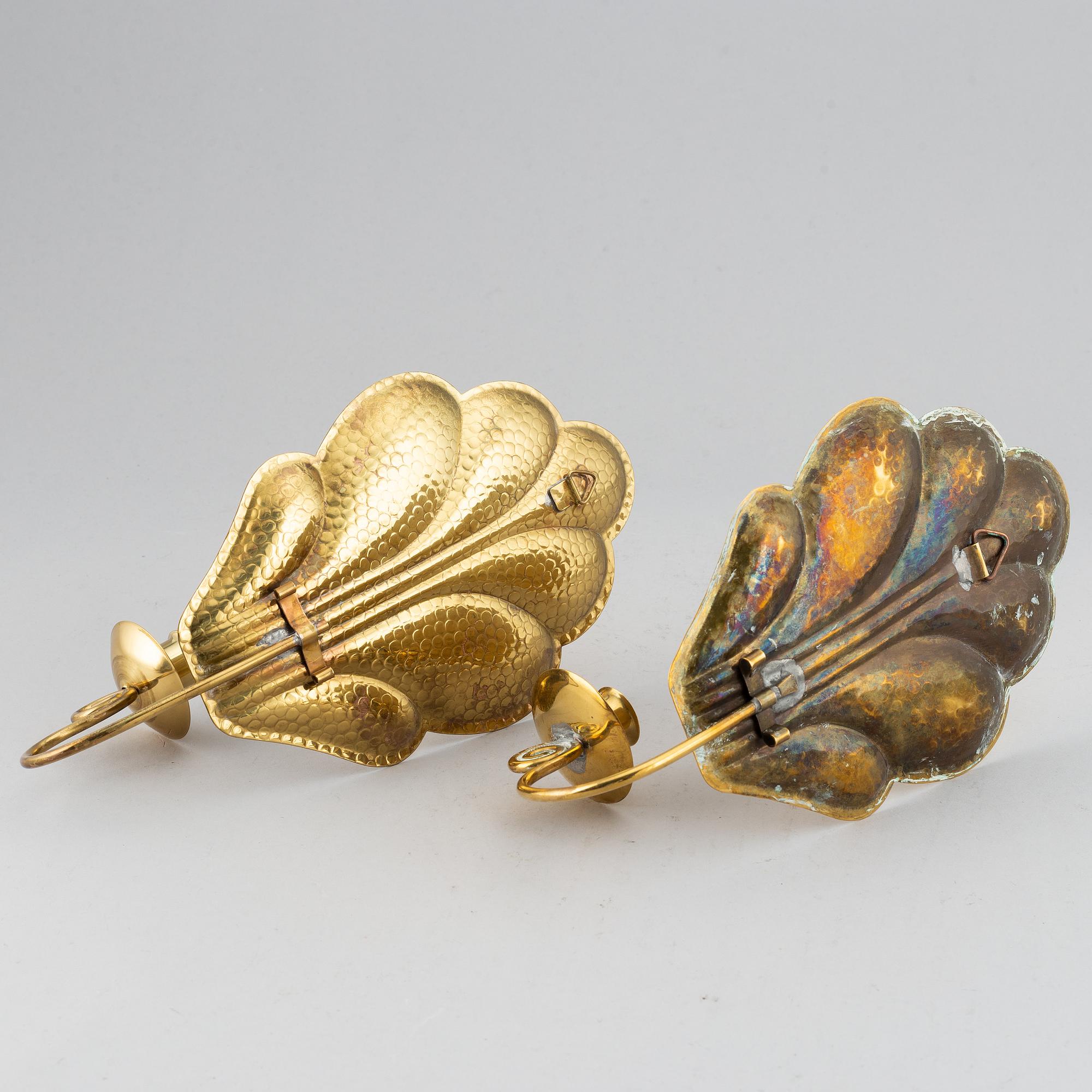 Lars Holmström, lampetter, 5 st (2+3), Firma Lars Holmström Arvika, 1900-talets andra hälft.