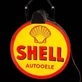 EMALJSKYLT, "Shell autooele", 1900-talets mitt.