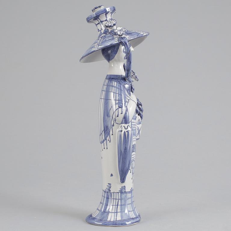 FIGURIN, fajans, Björn Wiinblad, Danmark, dat - 74.