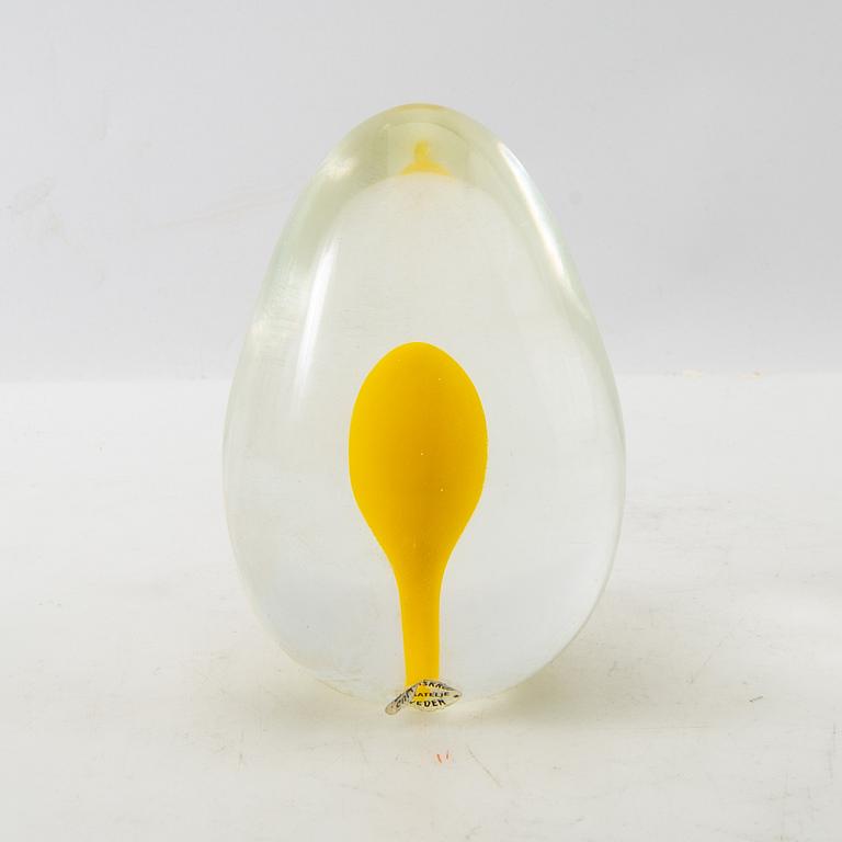 Letter weights 12 pcs glass 20th century.