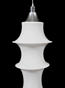 TAKLAMPA, "Falkland", Bruno Munari, Danese, Milano, Italien, formgiven 1964. Höjd ca 165 cm.