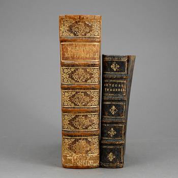 POETAE LATINI REI VENATICAE SCRIPTORES ET BUCOLICI ANTIQUI SAMT ANNAEI SENECA TRAGOEDIAE, Leyden 1728 resp 1651.