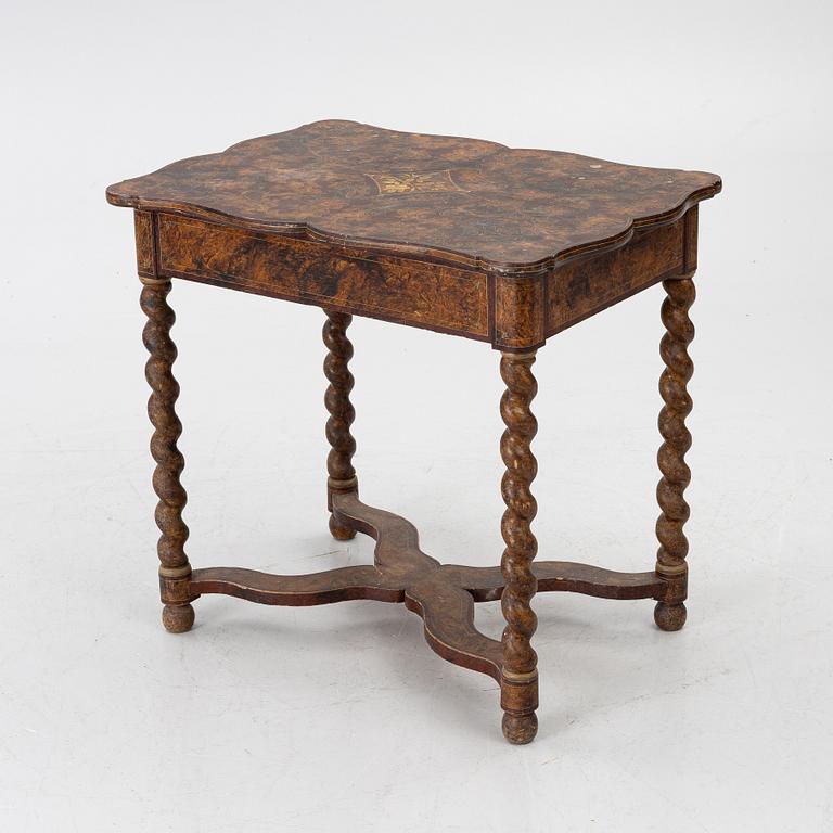 A Baroque style table, late 19th Century.