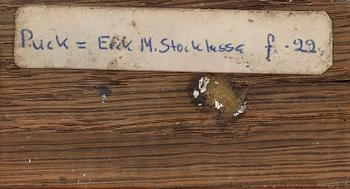 PUCK STOCKLASSA. Tillskriven. Skulptur, brons, ej signerad.