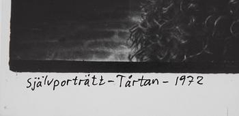 Carl Johan De Geer, "Självporträtt-Tårtan-1972".