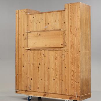 An Art Nouveau oak cabinet, Finland, ca 1900.