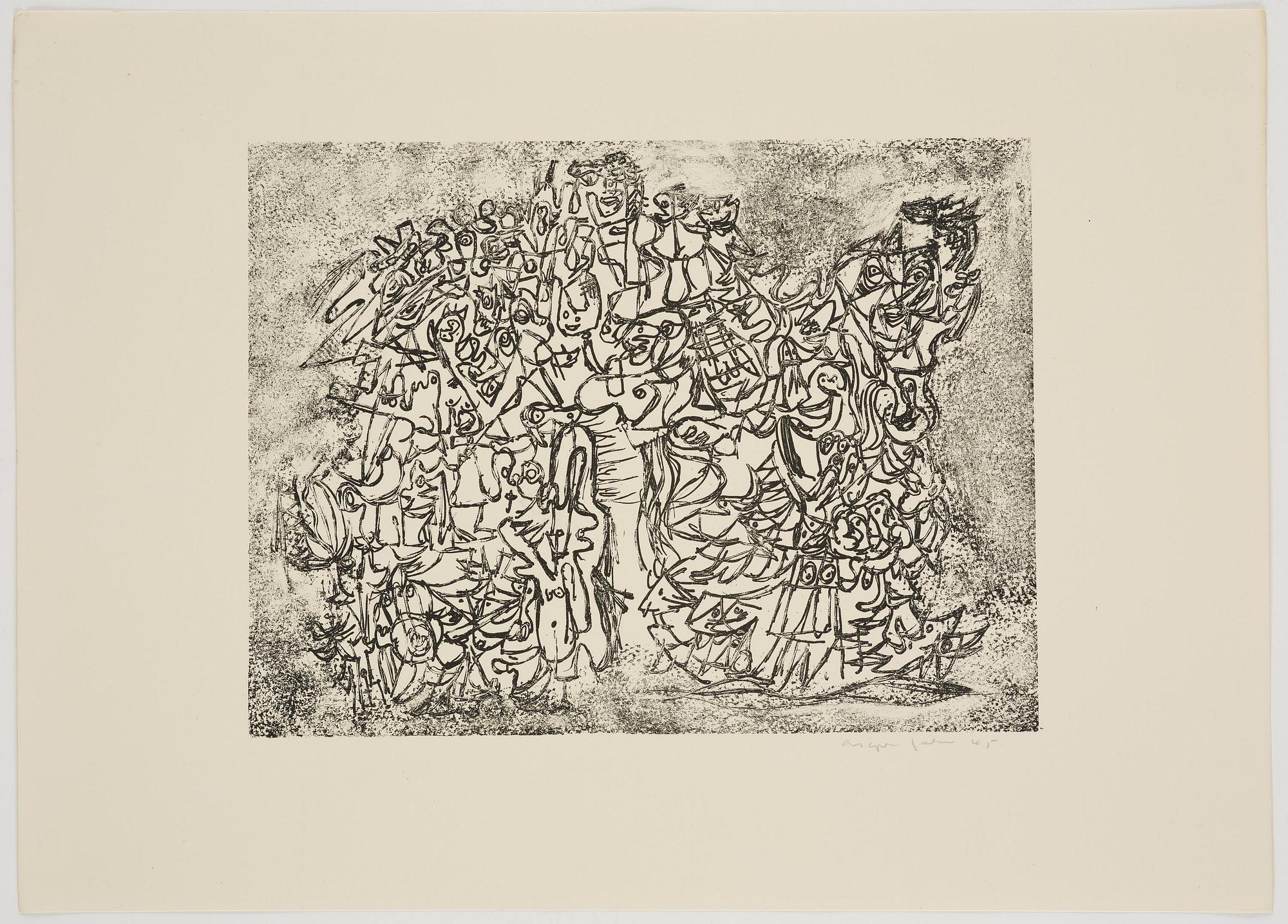 Asger Jorn, "8 Litografier".