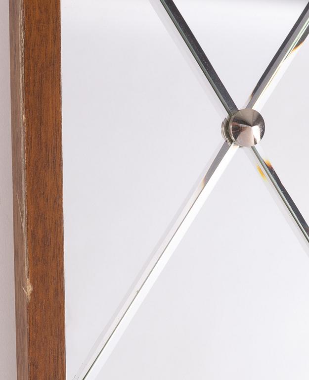 A mid 20th century mirror, AB Glas & Trä, Hovmantorp.