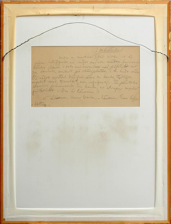 ALBERT ENGSTRÖM, tusch, 2 st, sign.