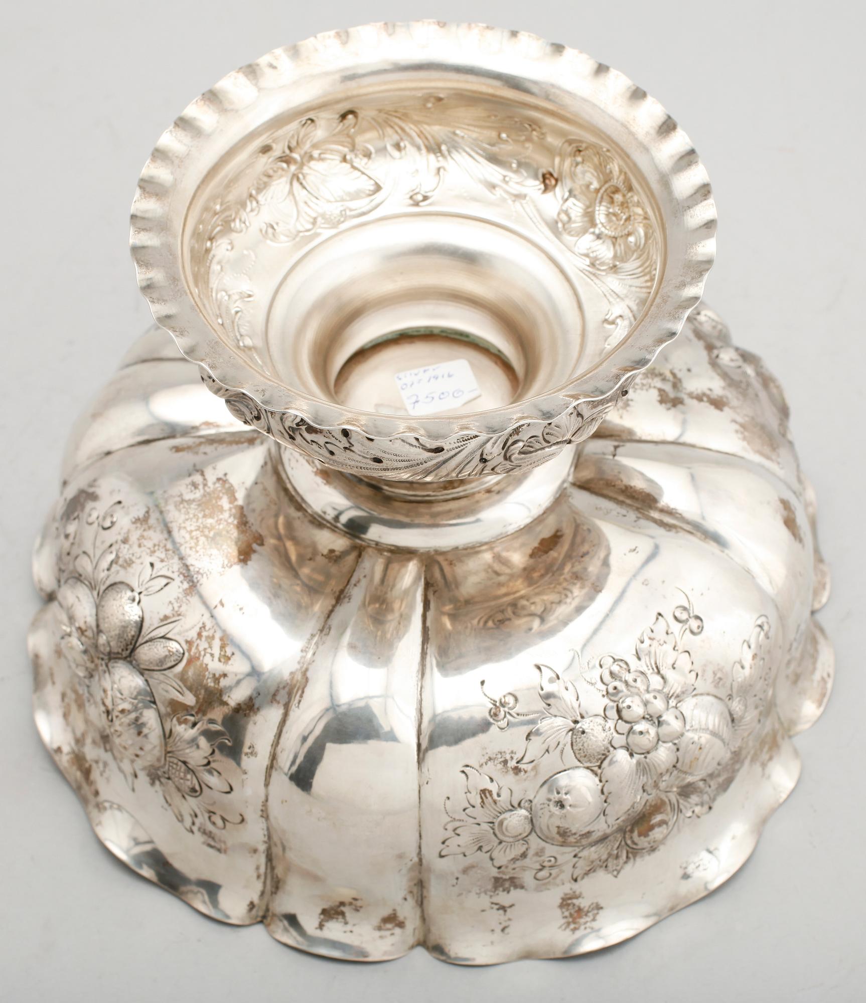 SKÅL, silver, svenska stämplar 1916. Vikt 689 g.