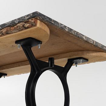 A side table with top made of pietra dura, 20th century.