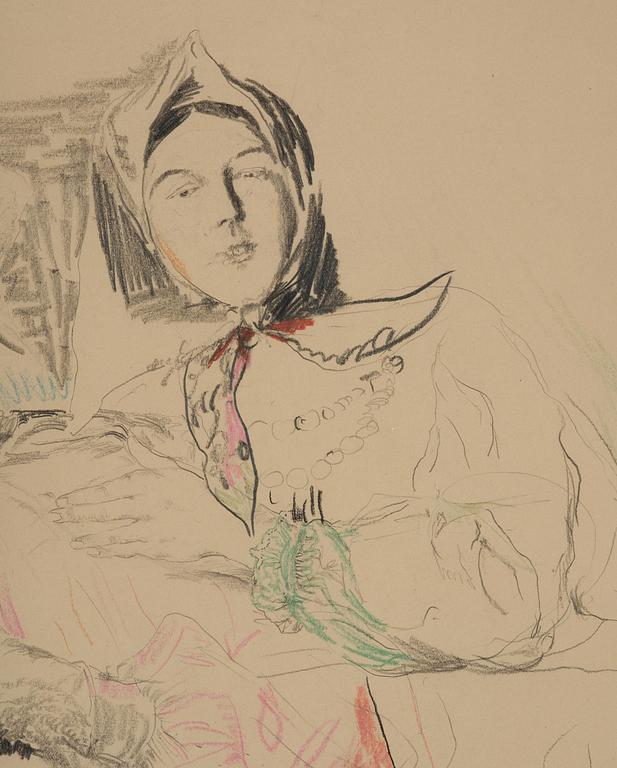 Philip Andreevich Maliavin, Peasant women.