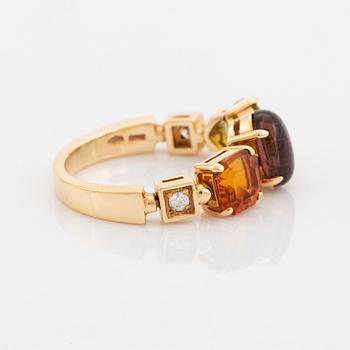 A Bulgari "Allegra" ring.