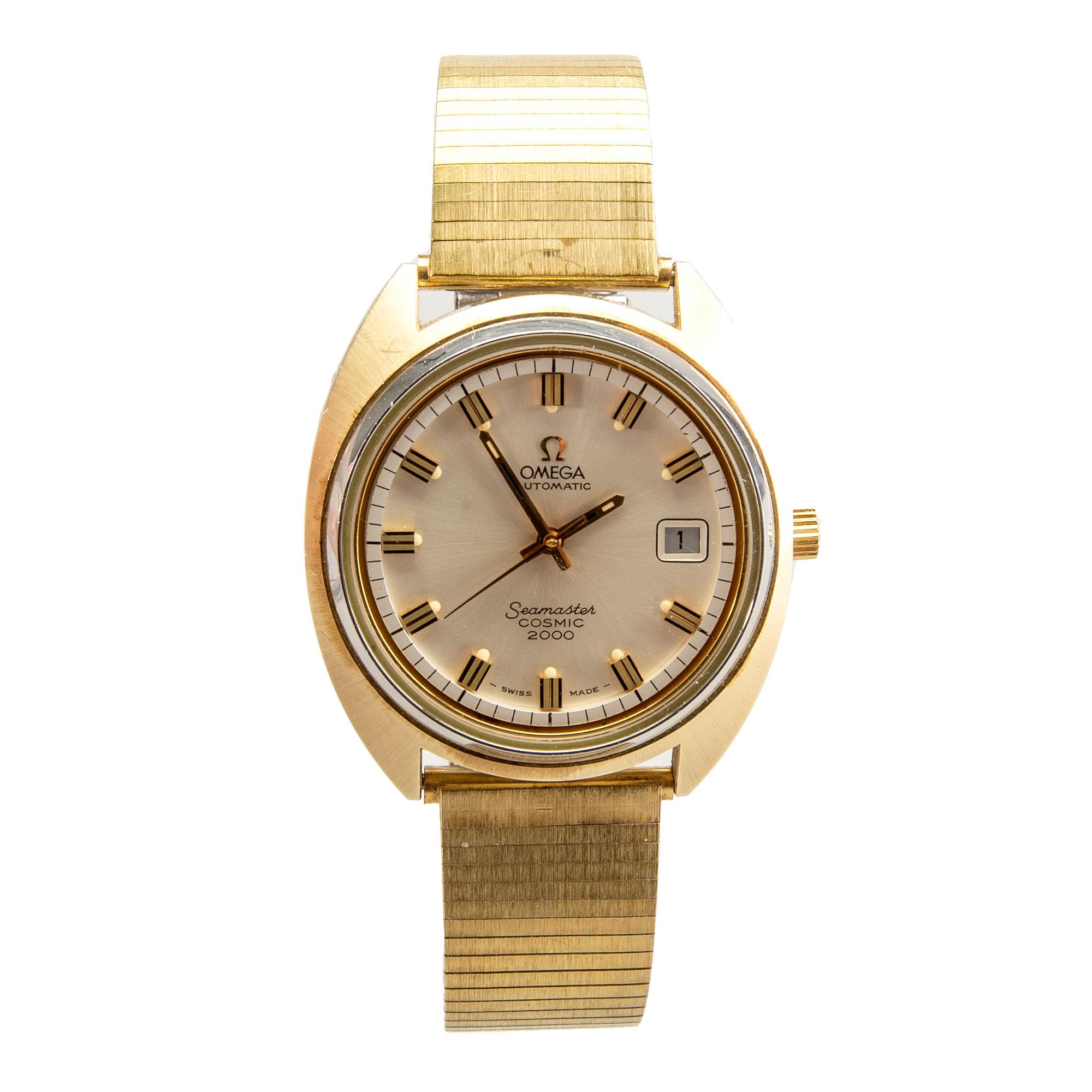 Omega, Seamaster, Cosmic 2000, wristwatch, 38 mm.