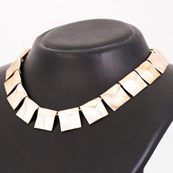 BJÖRN WECKSTÖM, KAULAKORU "Galaktiset huiput", hopeaa, Lapponia 1984.