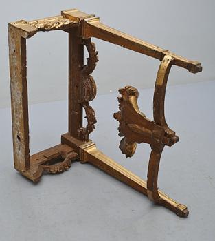 KONSOLBORD, sannolikt Danmark/Tyskland, sent 1700-tal.