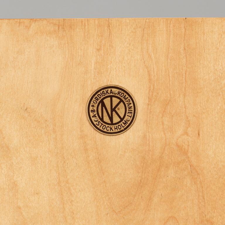 Axel Einar Hjorth, skåp "O.K", Nordiska Kompaniet 1938.