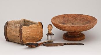 PARTI ALLMOGE, 5 delar, 1800-1900-tal.