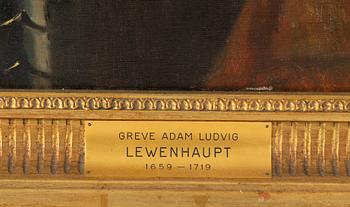 David von Krafft, kopia efter, "Adam Ludvig Lewenhaupt" (1659-1719).