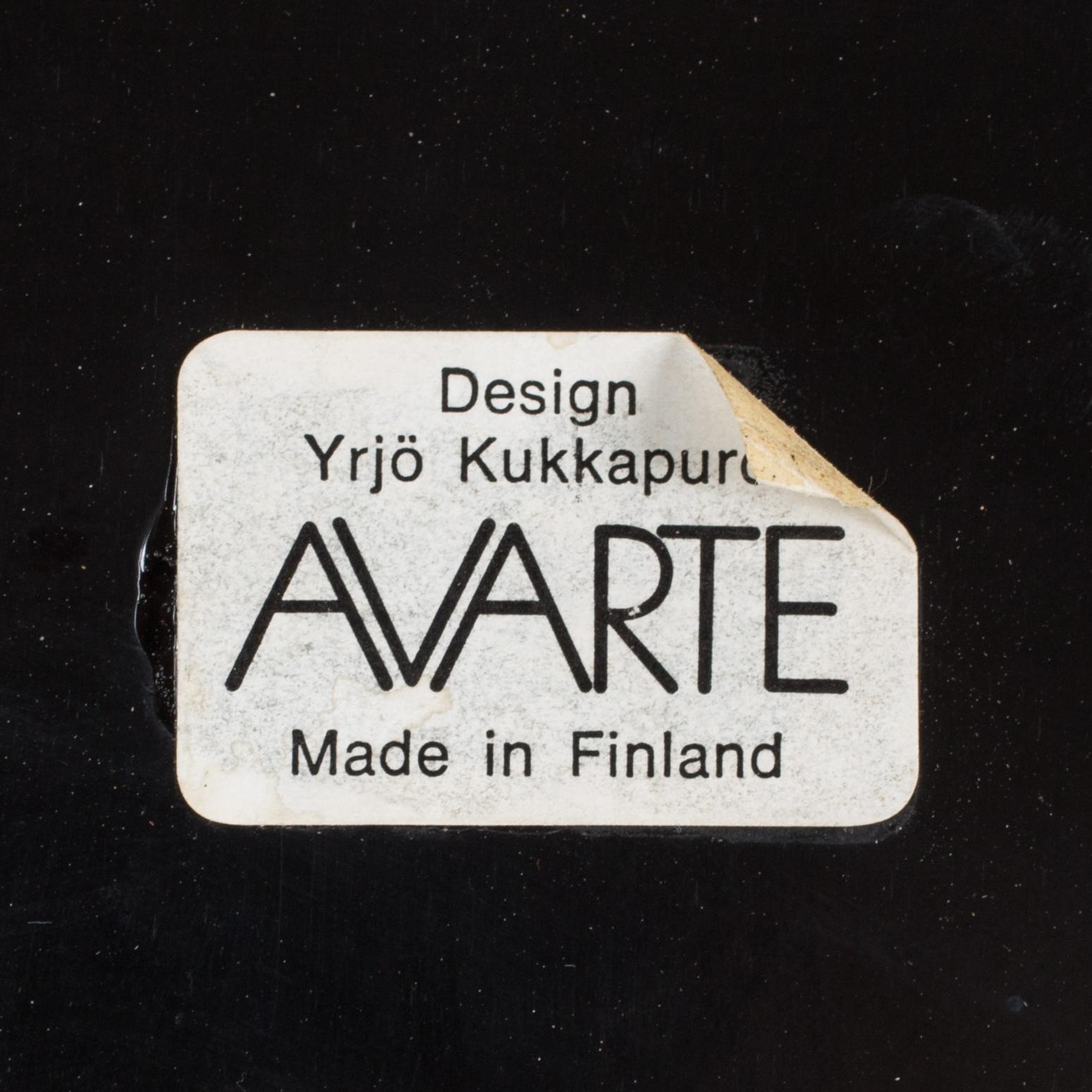 KARMSTOLAR, 3 st, Yrjö Kukkapuro, Avarte.