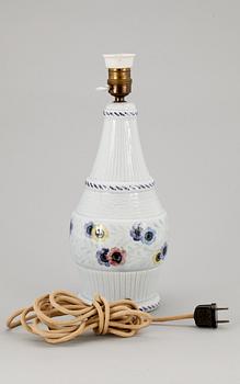 LAMPFOT, flintgods, Louise Adelborg Rörstrand.