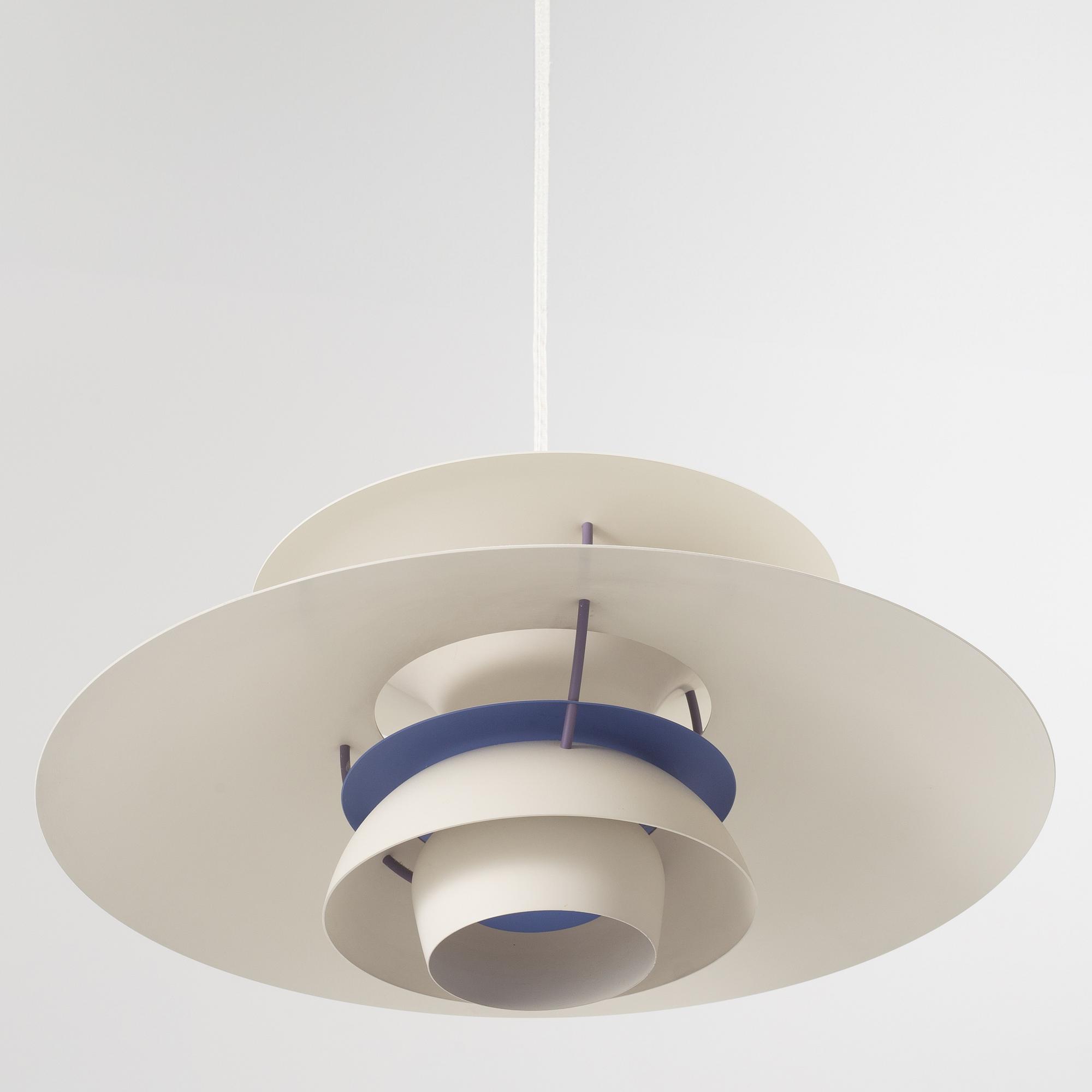 Poul Henningsen, ceiling lamp, "PH5", Louis Poulsen, Denmark.