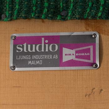ALF SVENSSON, fåtölj, "TeVe", Studio, Ljungs Industrier, Bra Bohag, 1950/60-tal.