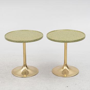 A pair of sidetables, Johanson Design, 1960s/70s.