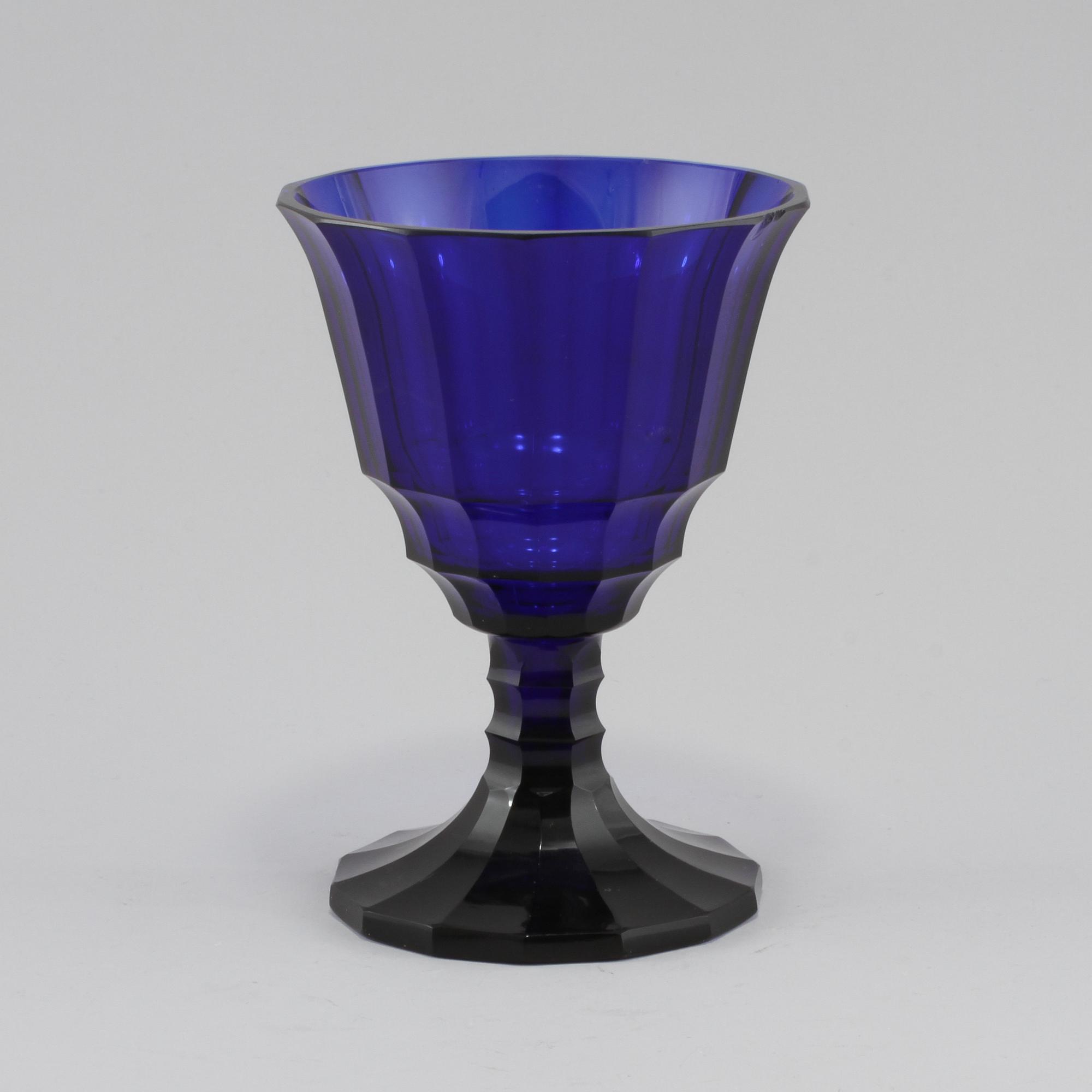 POKAL, glas, troligen Wien, 1920/30-tal.