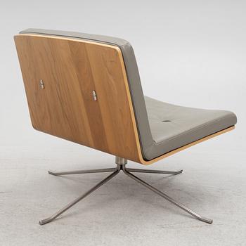 Glismand & Rüdiger, a 'Bullet' lounge chair, Bolia.