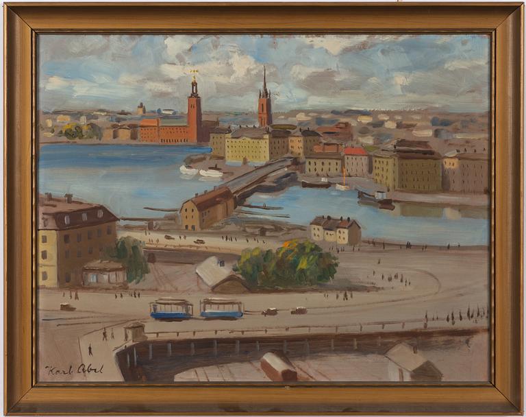 Karl Abel, Stockholm from Slussen.
