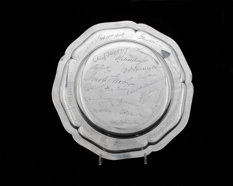 FAT, silver, David Andersen, & Comp , Stockholm, 1922. Ca 332g.