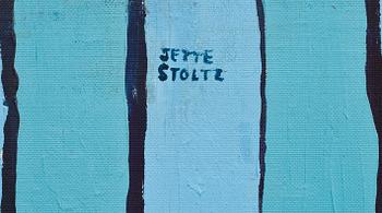 JETTE STOLTZ, olja på duk, signerad.