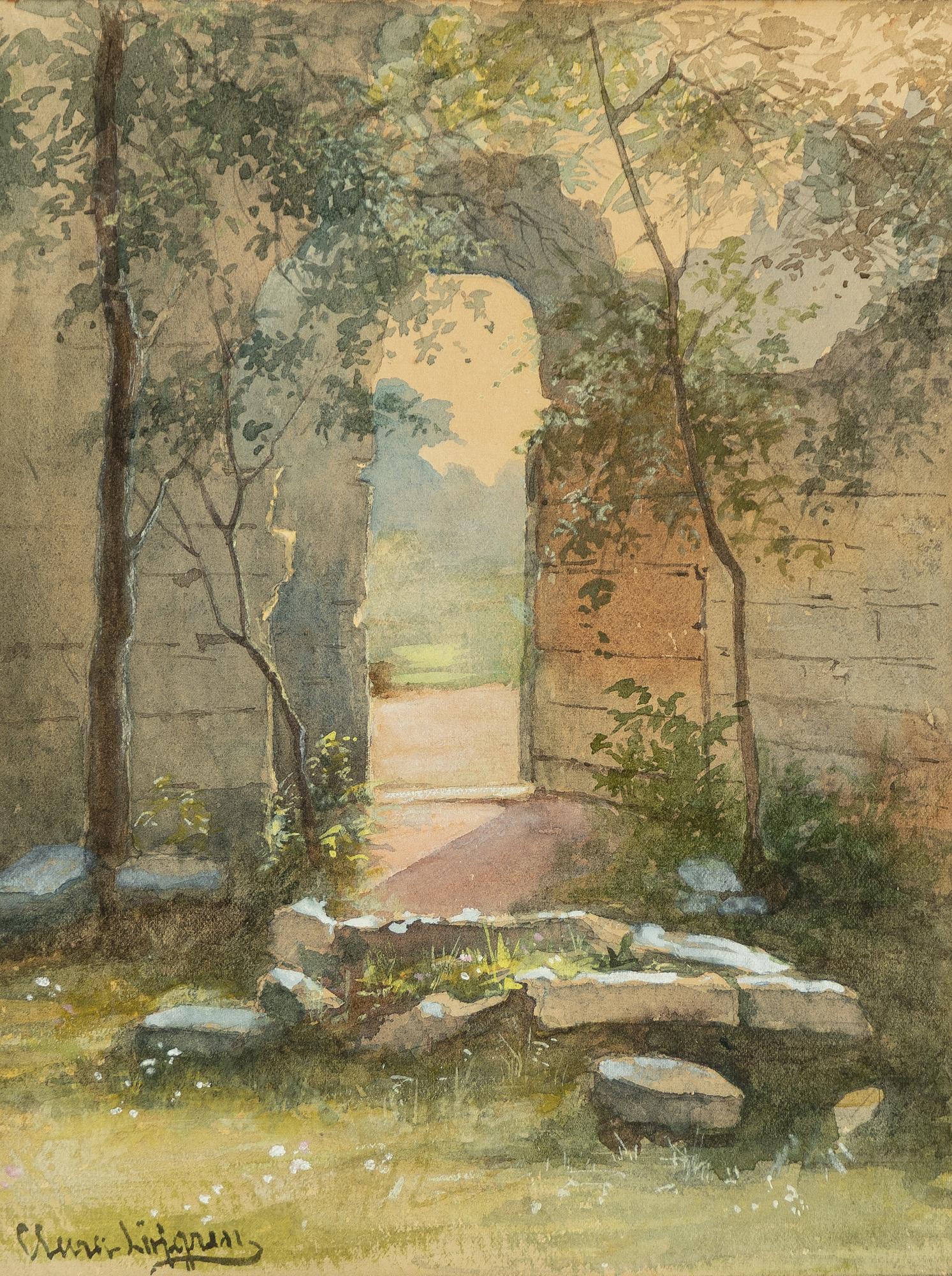 Clara Löfgren, The old portal.