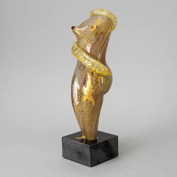 JIM JOHNSSON, glas. skulptur, signerad.