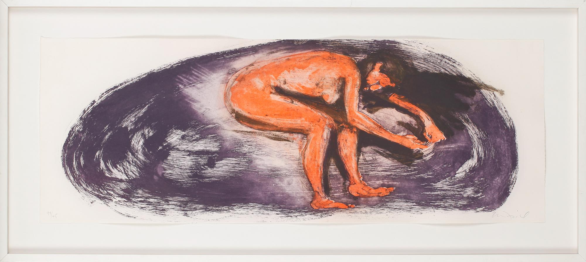 ERIC FISCHL, litografi, signerad och numrerad 44/45.