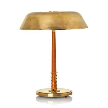 298. Harald Notini, bordslampa, modell "15441", Arvid Böhlmarks Lampfabrik, Stockholm, 1940-tal.