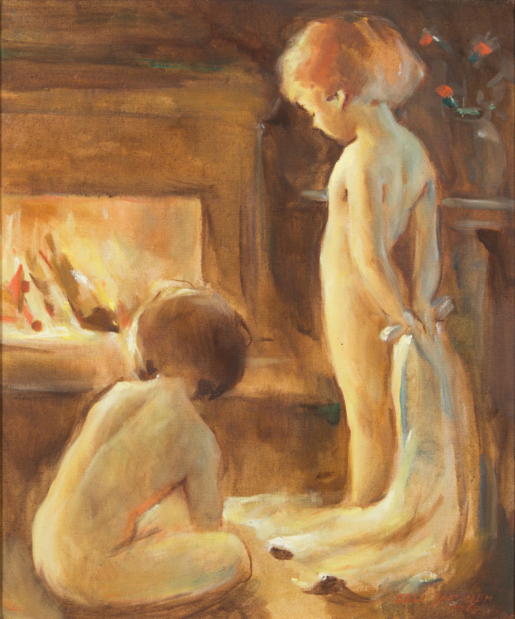 Eeli Jaatinen, Vid brasan.