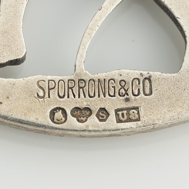 hänge, silver, Stockholm 1946.