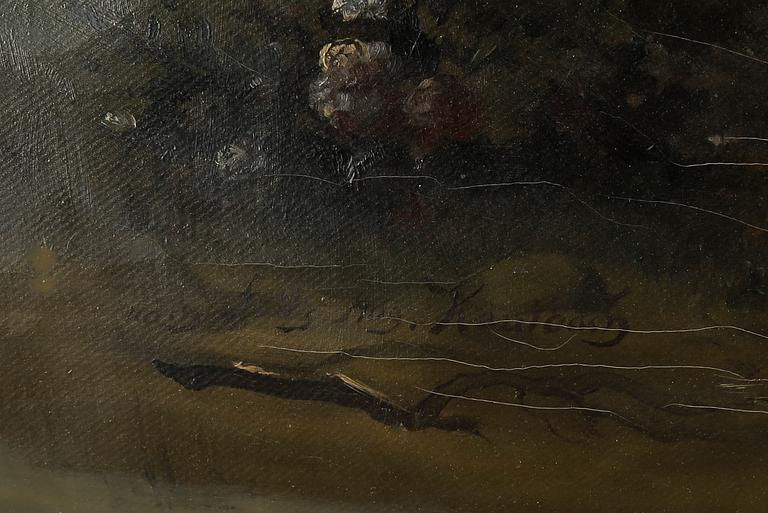 FRIEDRICH AUGUST VON KAULBACH, kopia efter, olja på duk, ej signerad.